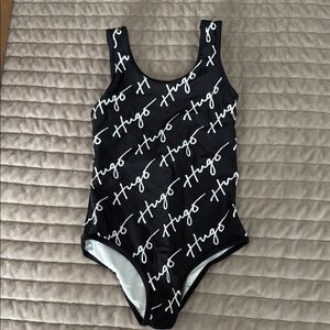 Hugo Black and White Swimsuit